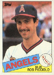 1985 Topps Baseball Cards      756     Rob Picciolo